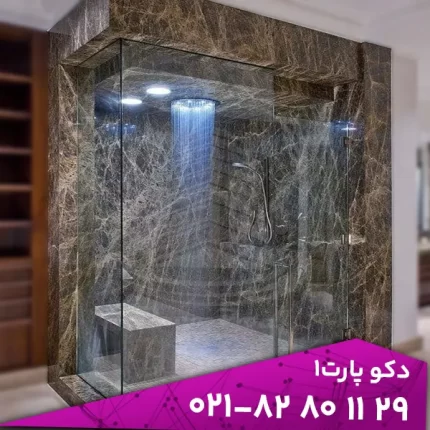 کابین دوش شیشه ای