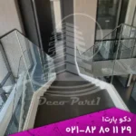 قیمت نرده شیشه‌ ای بالکن و تراس