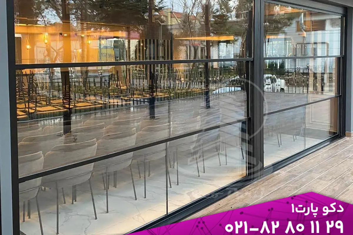 قیمت پنجره گیوتینی برقی