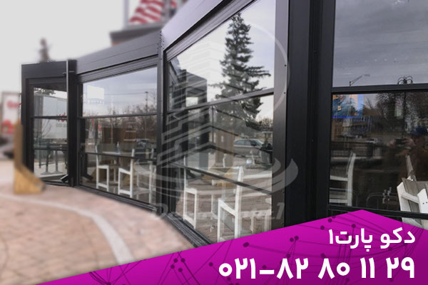 قیمت پنجره گیوتینی تمیز شونده