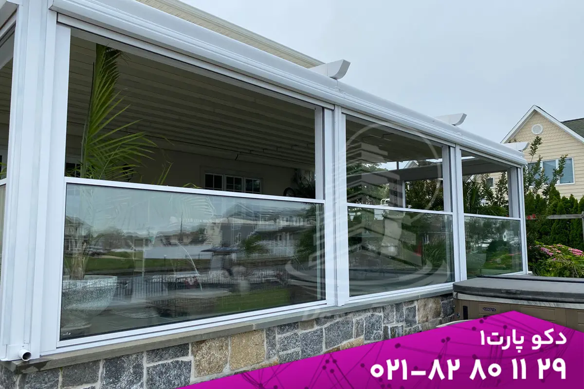 پنجره گیوتینی مدرن