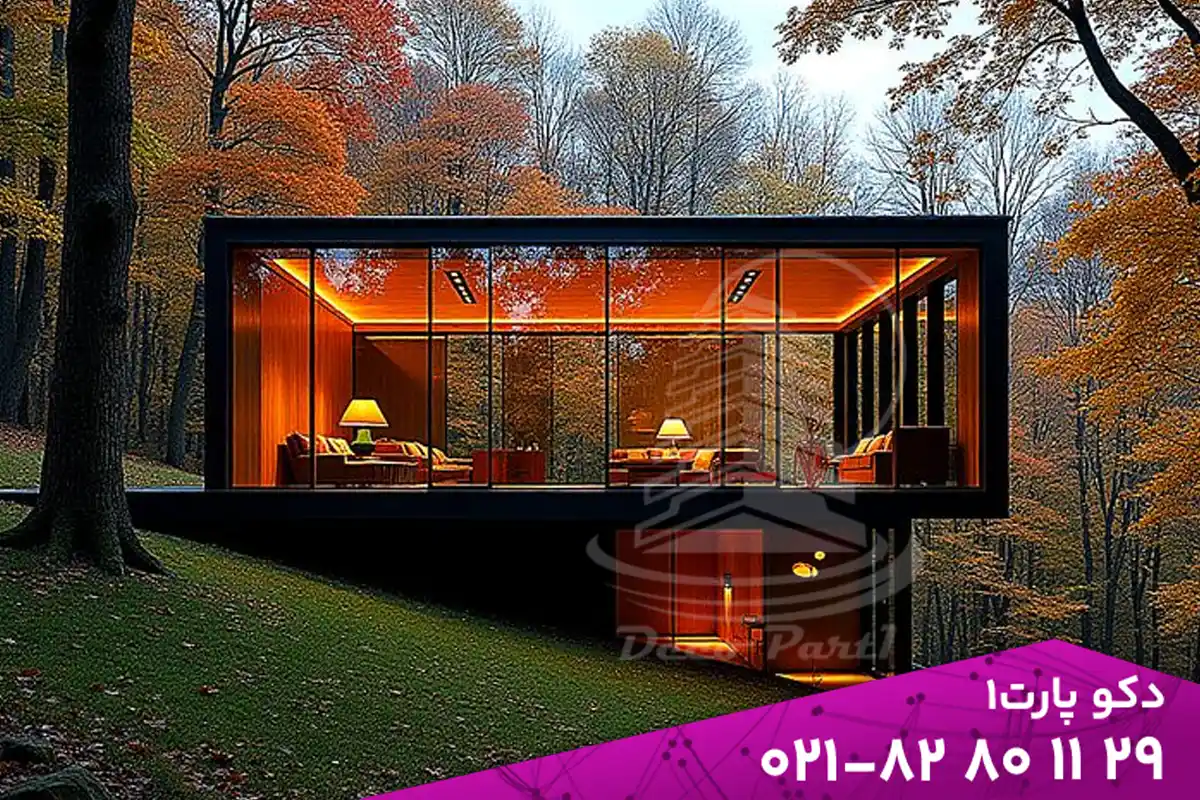 کاربرد شیشه در معماری مدرن