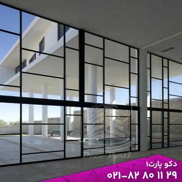 Curtain wall view3 (1) پنجره کرتین وال