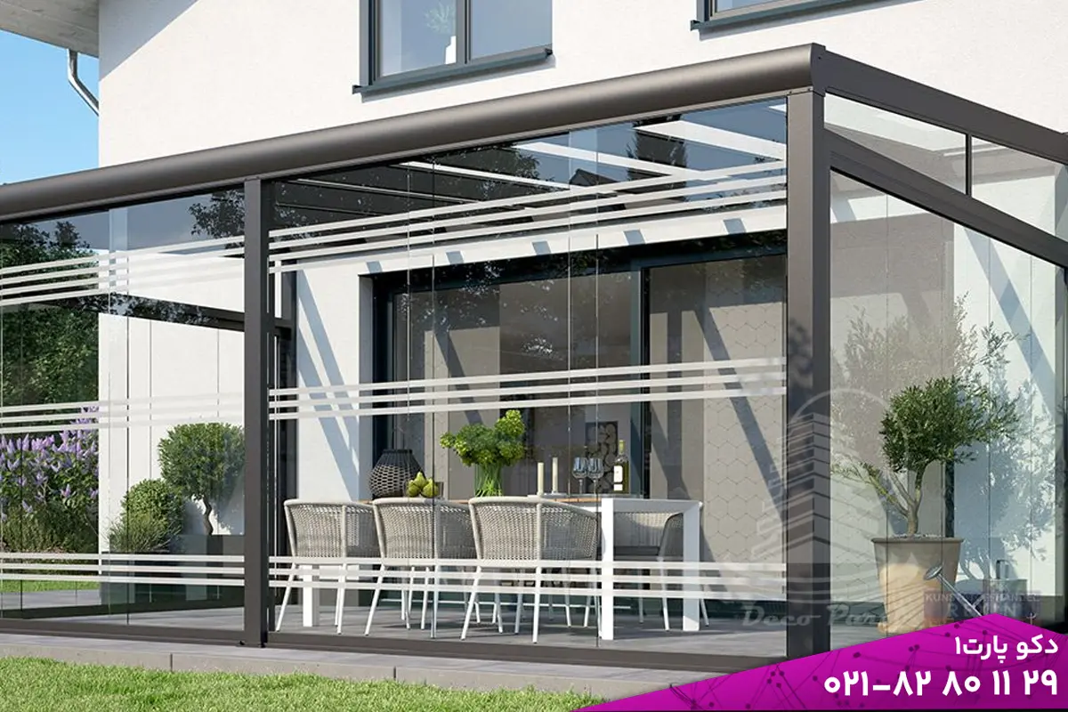 بهترین شیشه برای آلاچیق چهار فصل