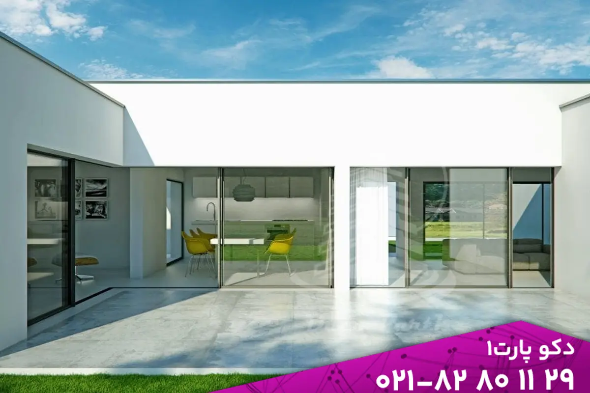 نگهداری شیشه‌های ساختمانی