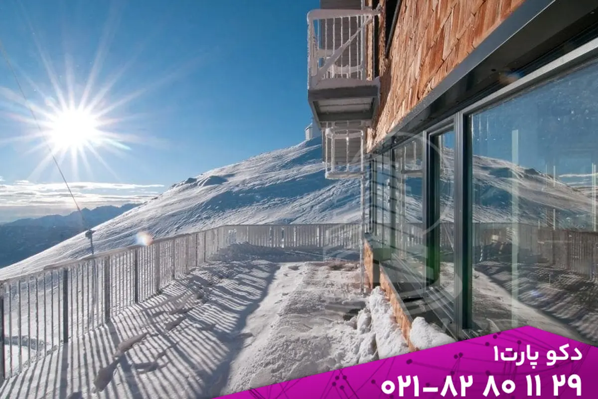 نگهداری شیشه‌های ساختمانی