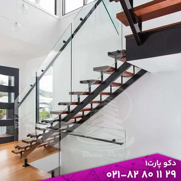 Point‑Fixed Glass Railing2 نرده شیشه ای فیکس پوینت
