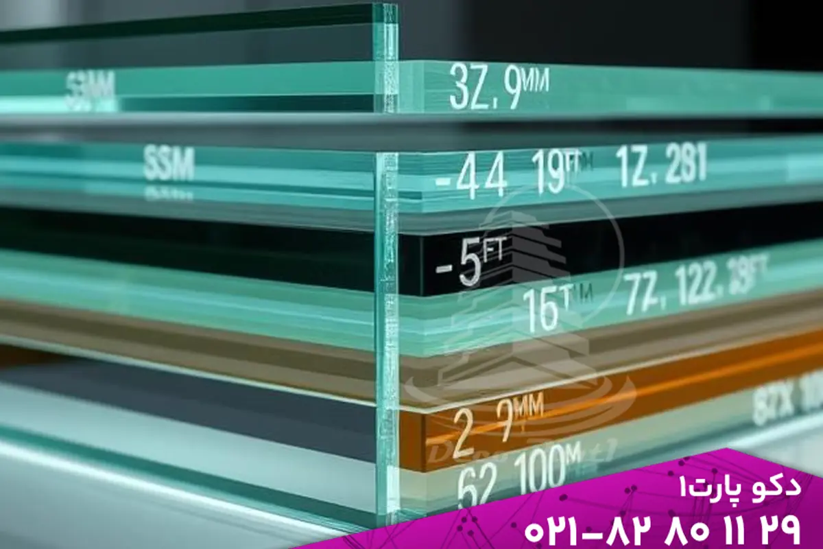 انواع شیشه ساختمانی و کاربرد آن‌ ها