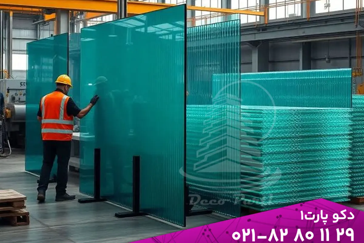 انواع شیشه ساختمانی و کاربرد آن‌ ها