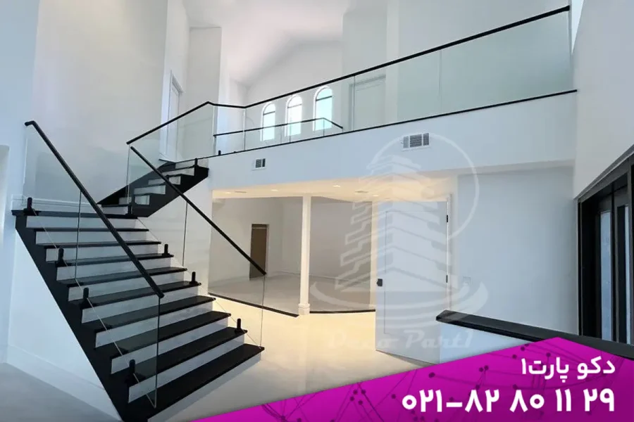 انواع نرده شیشه ای